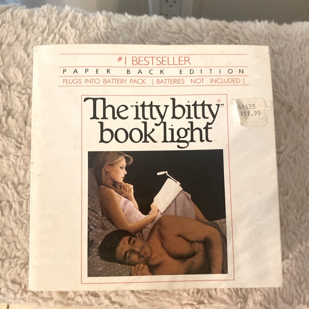 Original Vintage “Itty Bitty” Book Light